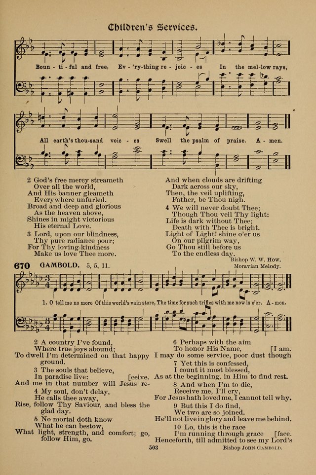 Hymnal Companion to the Prayer Book with Accompanying Tunes (Second Edition) page 504