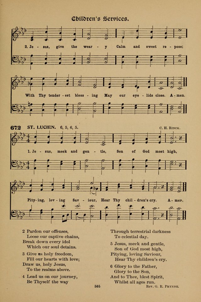 Hymnal Companion to the Prayer Book with Accompanying Tunes (Second Edition) page 506