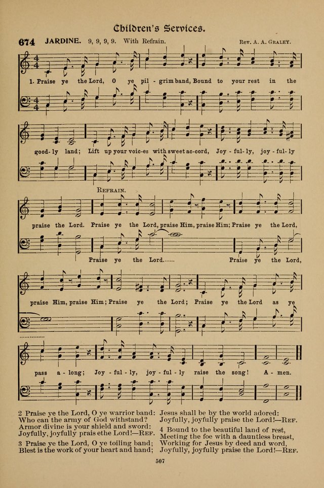 Hymnal Companion to the Prayer Book with Accompanying Tunes (Second Edition) page 508