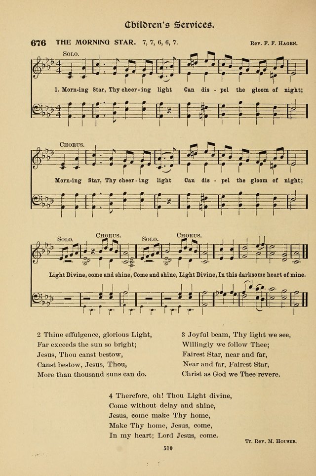 Hymnal Companion to the Prayer Book with Accompanying Tunes (Second Edition) page 511
