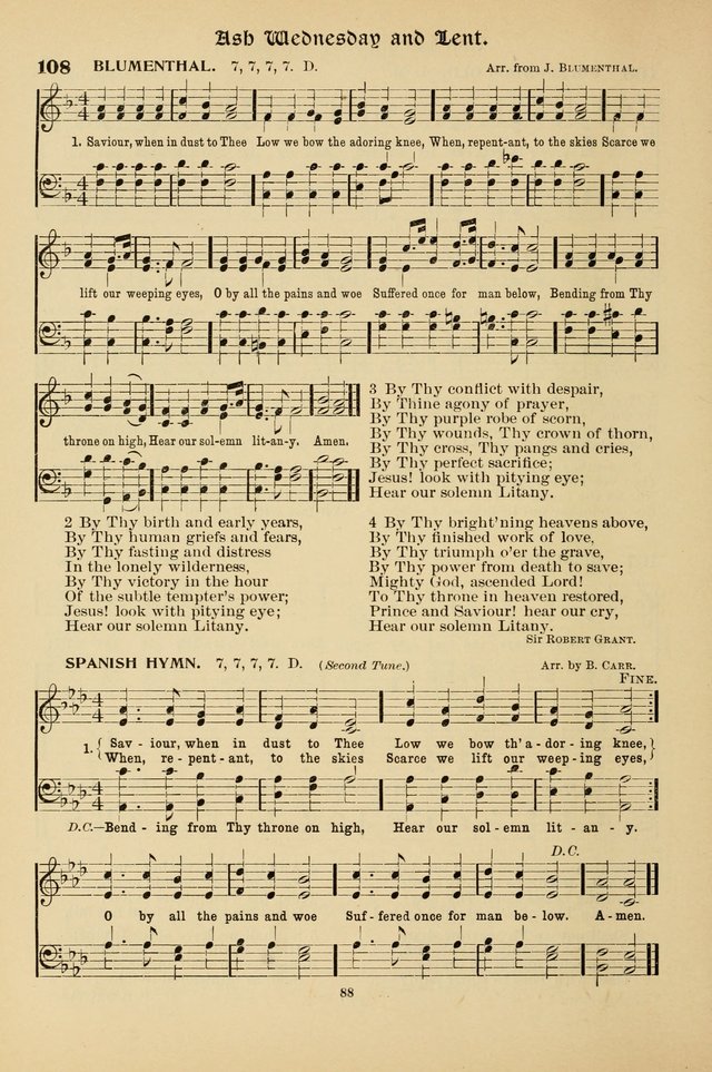 Hymnal Companion to the Prayer Book with Accompanying Tunes (Second Edition) page 89