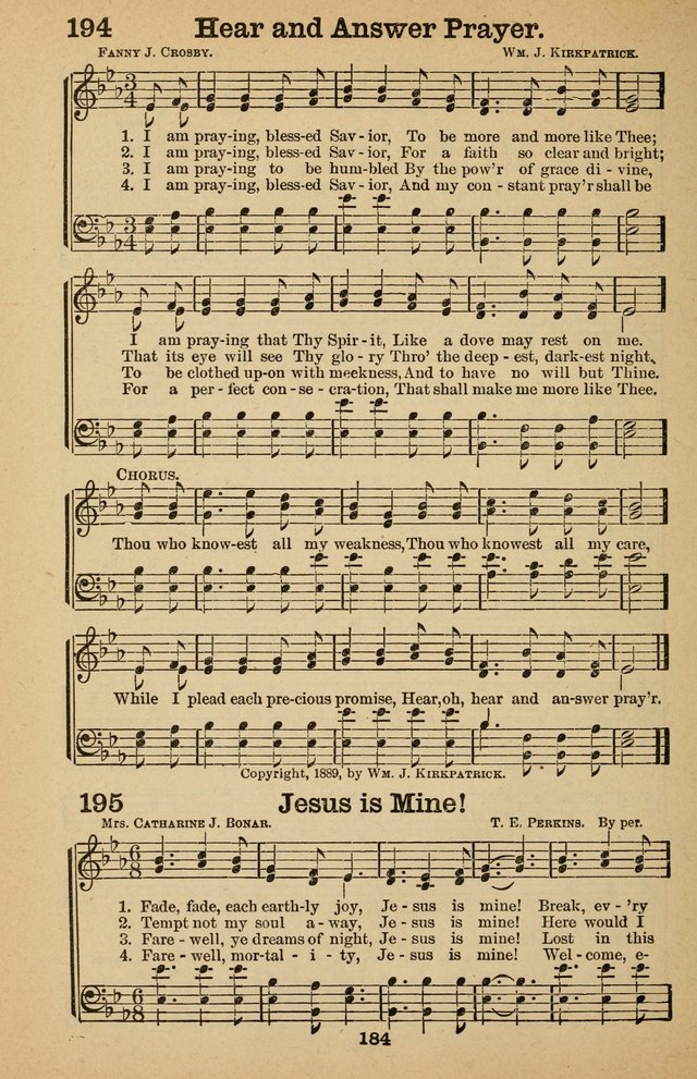 The Bow of Promise: hymns new and old for missionary and revival meetings and Sabbath-schools page 187