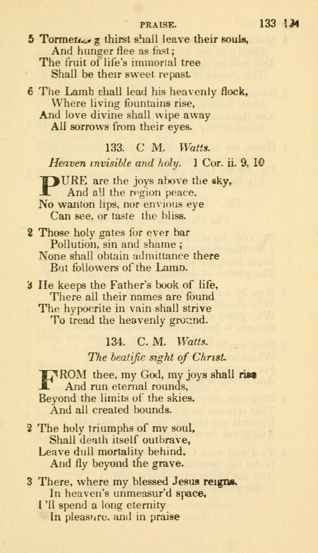 The Choice: in two parts; Part I, containing Psalms and hymns, Part II, containing spiritual songs; designed for public and private worship (6th ed.) page 100