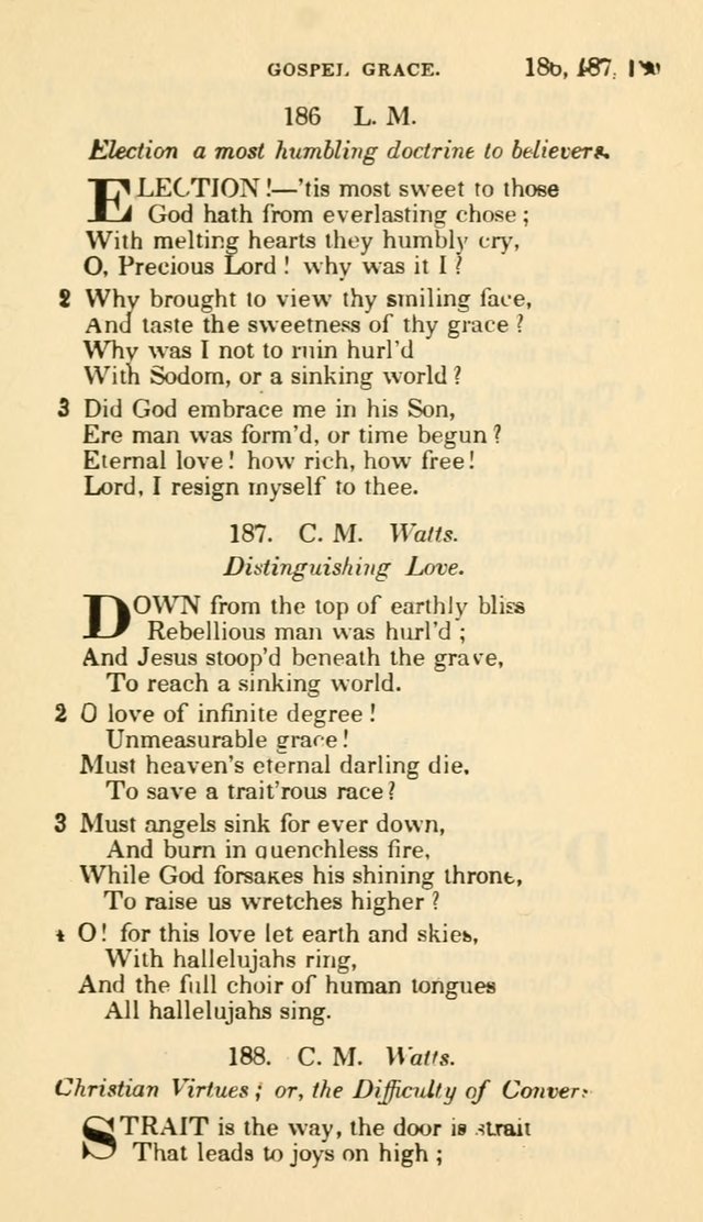 The Choice: in two parts; Part I, containing Psalms and hymns, Part II, containing spiritual songs; designed for public and private worship (6th ed.) page 128