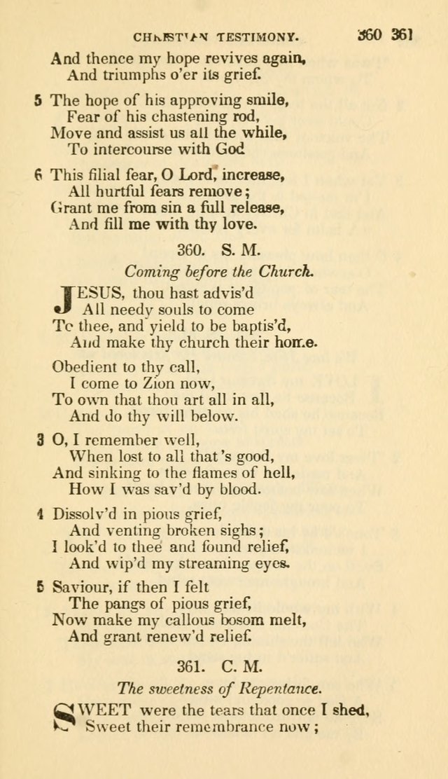 The Choice: in two parts; Part I, containing Psalms and hymns, Part II, containing spiritual songs; designed for public and private worship (6th ed.) page 216