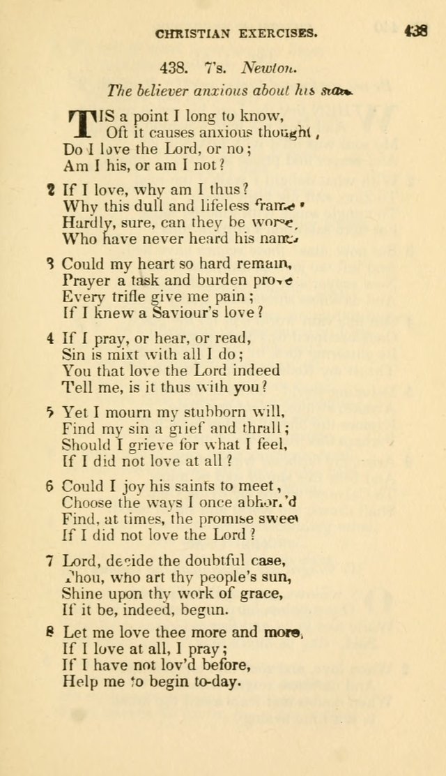 The Choice: in two parts; Part I, containing Psalms and hymns, Part II, containing spiritual songs; designed for public and private worship (6th ed.) page 260