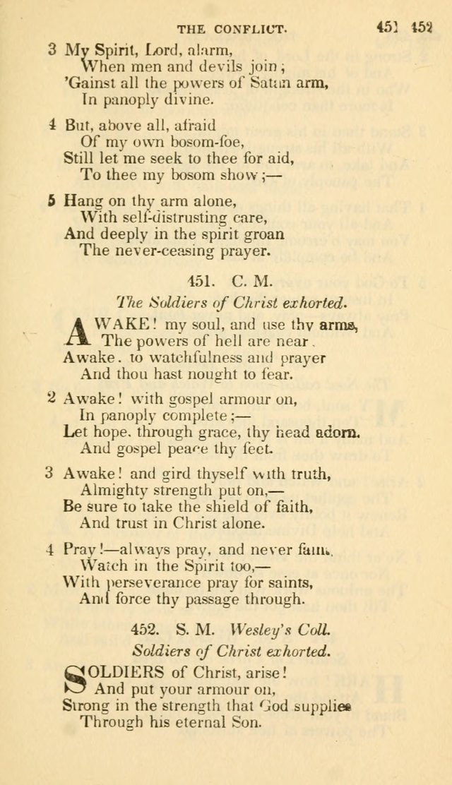 The Choice: in two parts; Part I, containing Psalms and hymns, Part II, containing spiritual songs; designed for public and private worship (6th ed.) page 268