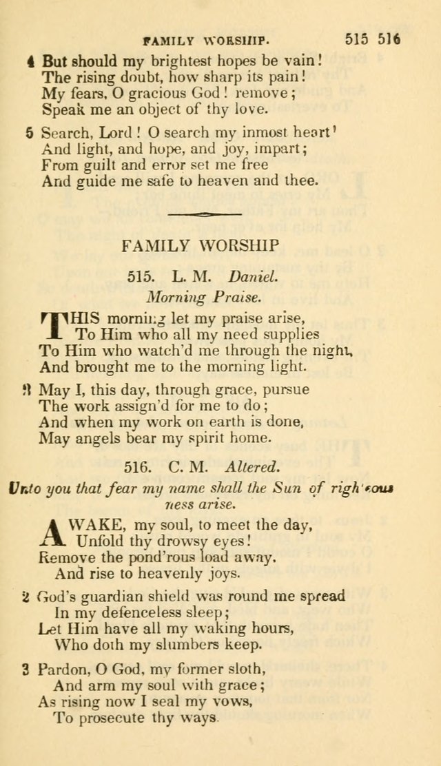 The Choice: in two parts; Part I, containing Psalms and hymns, Part II, containing spiritual songs; designed for public and private worship (6th ed.) page 304