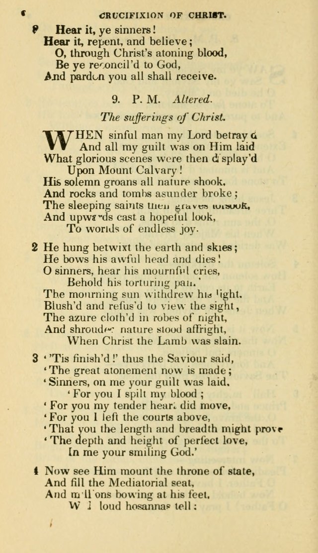 The Choice: in two parts; Part I, containing Psalms and hymns, Part II, containing spiritual songs; designed for public and private worship (6th ed.) page 321
