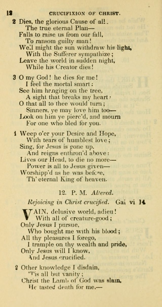 The Choice: in two parts; Part I, containing Psalms and hymns, Part II, containing spiritual songs; designed for public and private worship (6th ed.) page 323
