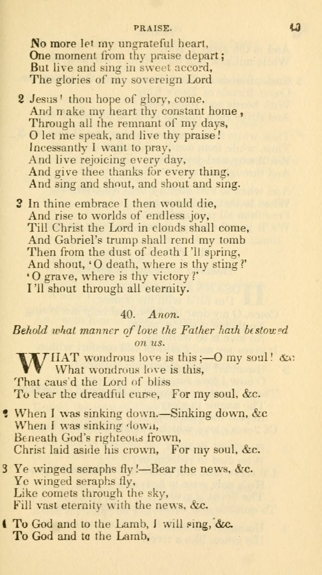 The Choice: in two parts; Part I, containing Psalms and hymns, Part II, containing spiritual songs; designed for public and private worship (6th ed.) page 348