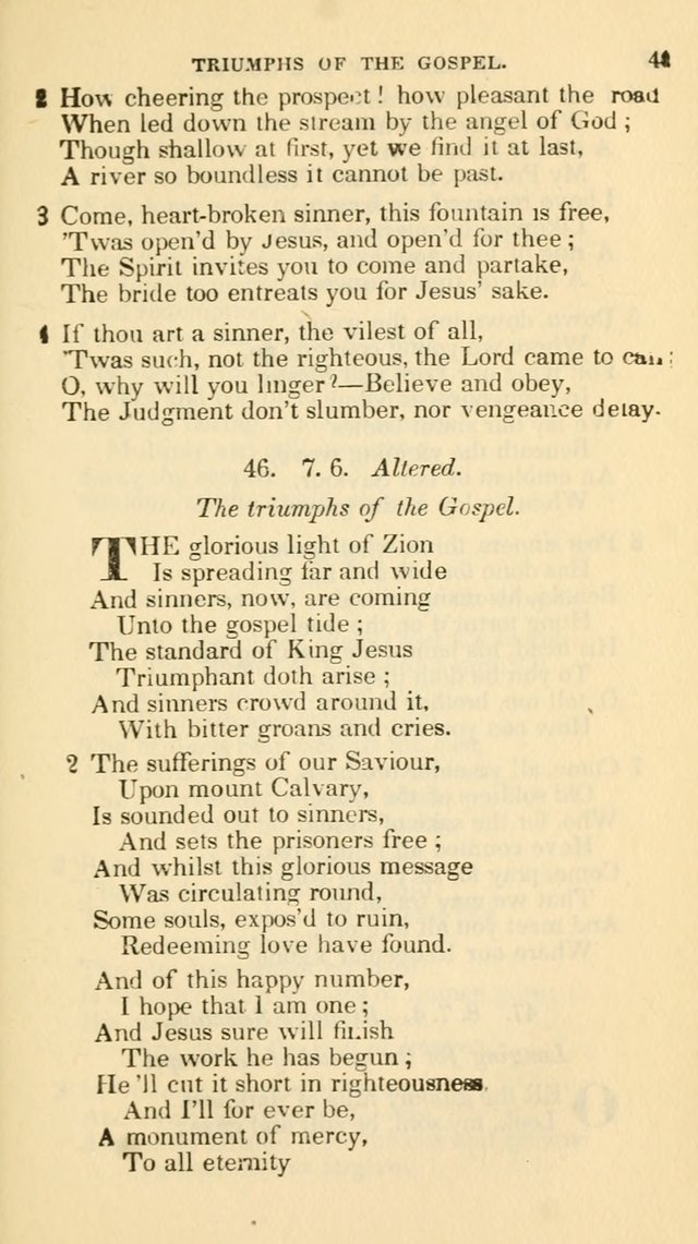 The Choice: in two parts; Part I, containing Psalms and hymns, Part II, containing spiritual songs; designed for public and private worship (6th ed.) page 354