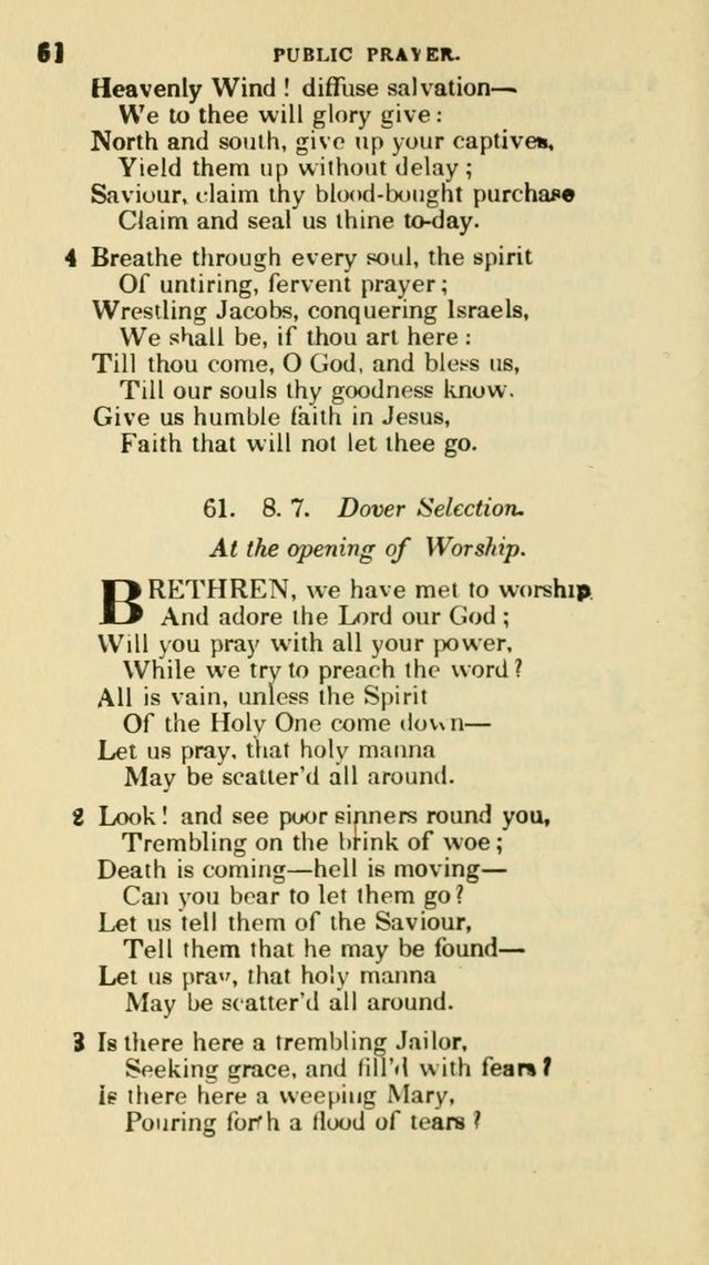 The Choice: in two parts; Part I, containing Psalms and hymns, Part II, containing spiritual songs; designed for public and private worship (6th ed.) page 369