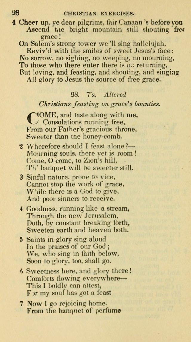 The Choice: in two parts; Part I, containing Psalms and hymns, Part II, containing spiritual songs; designed for public and private worship (6th ed.) page 405