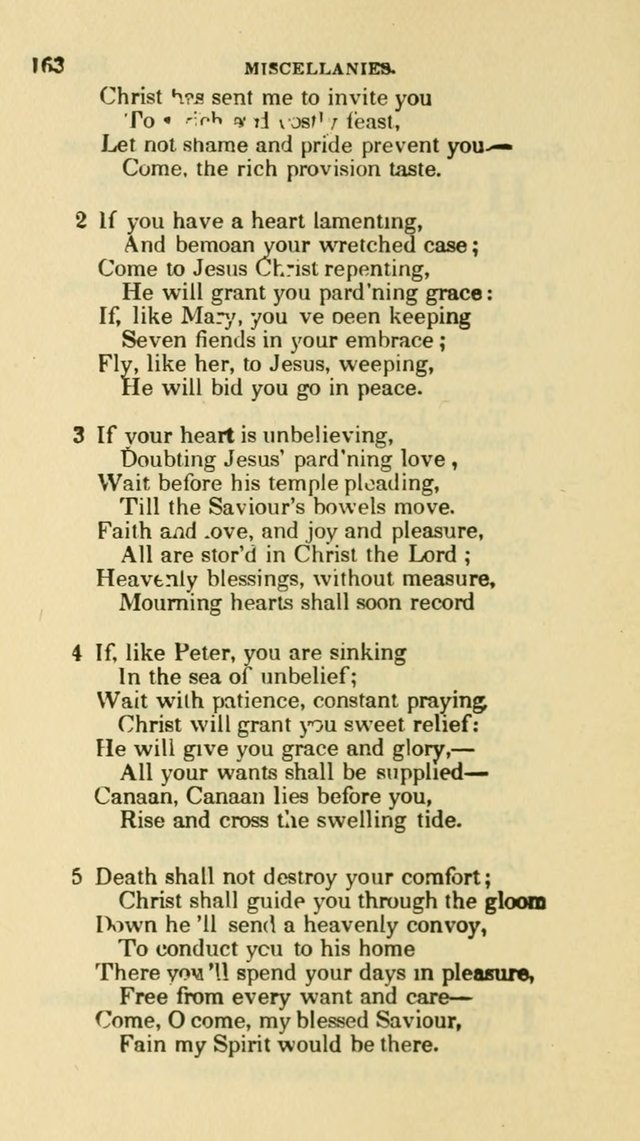 The Choice: in two parts; Part I, containing Psalms and hymns, Part II, containing spiritual songs; designed for public and private worship (6th ed.) page 467