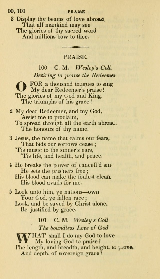 The Choice: in two parts; Part I, containing Psalms and hymns, Part II, containing spiritual songs; designed for public and private worship (6th ed.) page 81