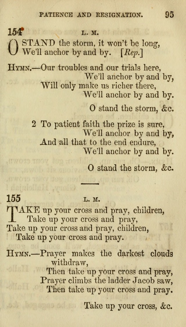 The Chorus: or, a collection of choruses and hymns, selected and original, adapted especially to the class-room, and to meetings for prayer and Christian conference (7th ed., Imp. and Enl.) page 95