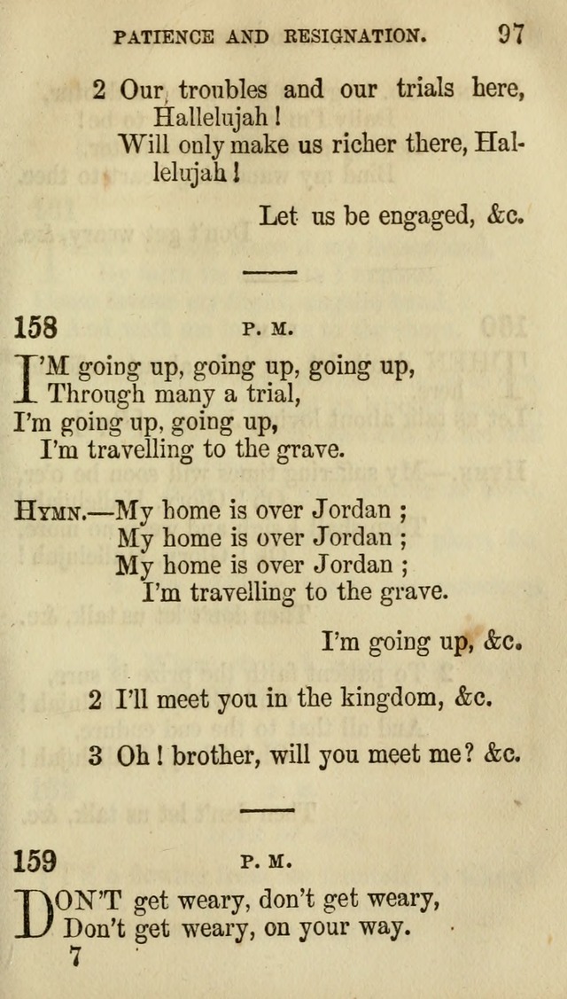 The Chorus: or, a collection of choruses and hymns, selected and original, adapted especially to the class-room, and to meetings for prayer and Christian conference (7th ed., Imp. and Enl.) page 97