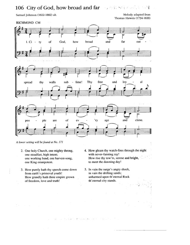 Complete Anglican Hymns Old and New page 159