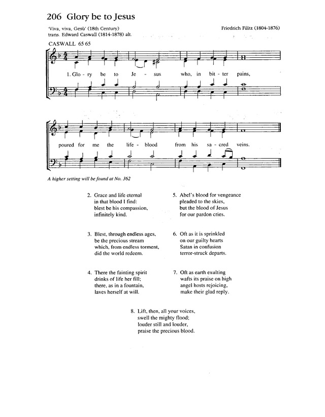 Complete Anglican Hymns Old and New page 318