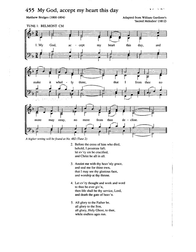 Complete Anglican Hymns Old and New page 742