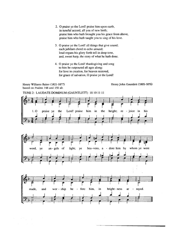 Complete Anglican Hymns Old and New page 885