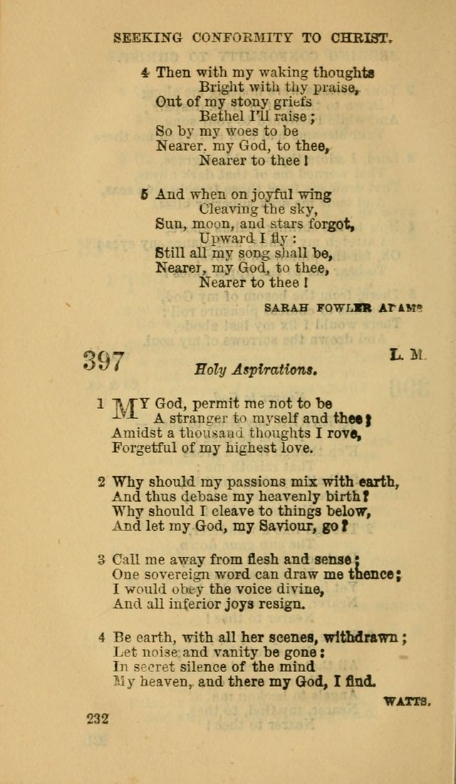 The Canadian Baptist Hymn Book page 232