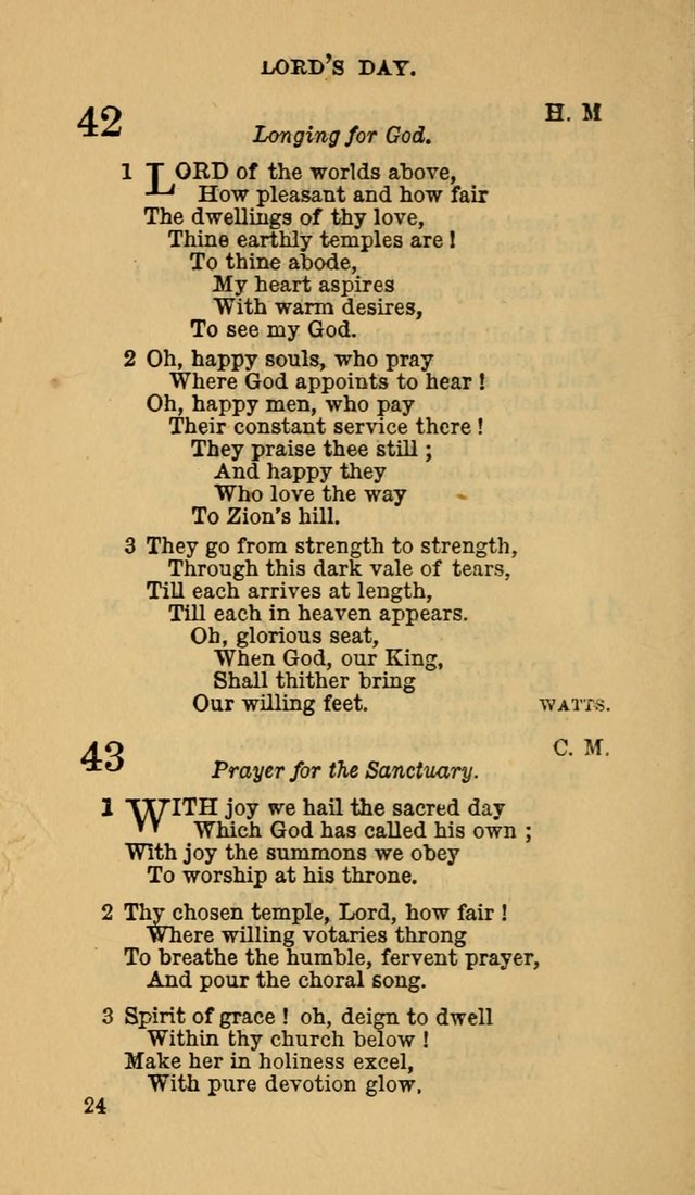 The Canadian Baptist Hymn Book page 24