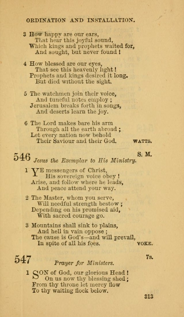 The Canadian Baptist Hymn Book page 313