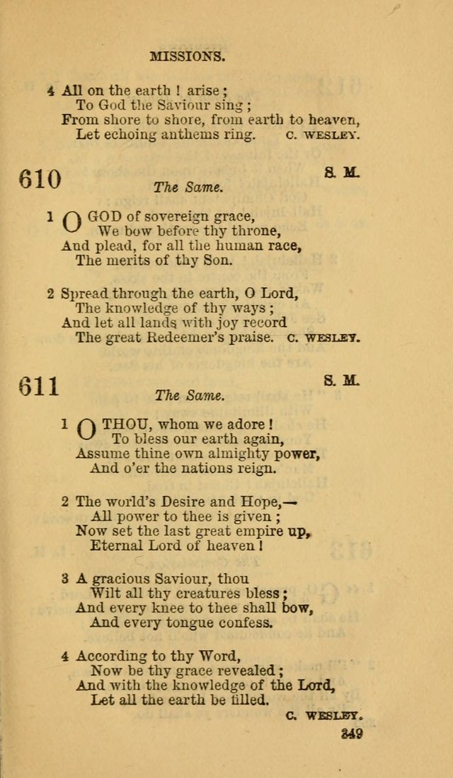 The Canadian Baptist Hymn Book page 349