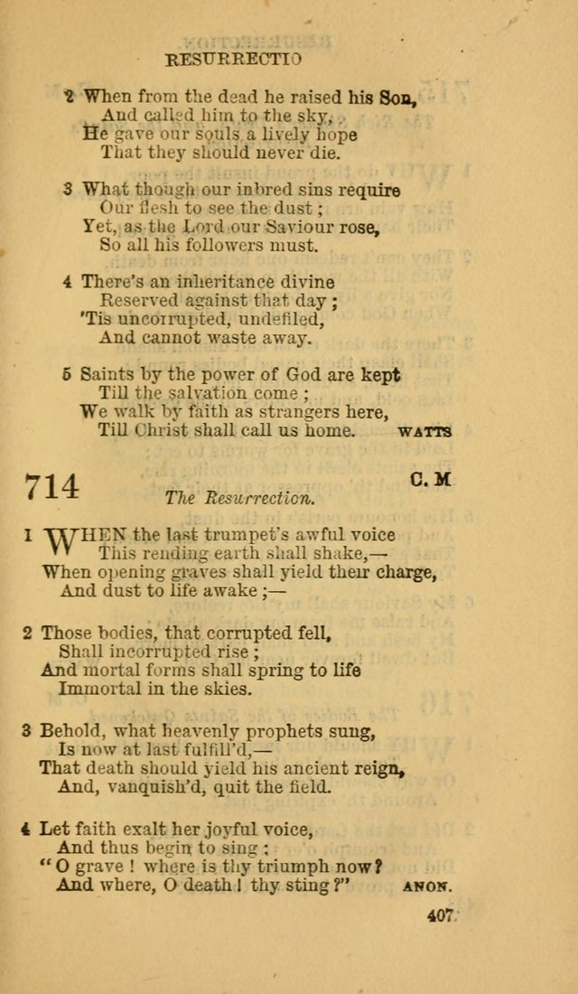 The Canadian Baptist Hymn Book page 407