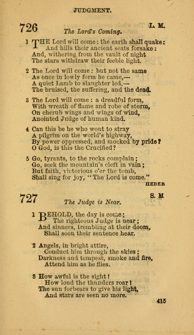 The Canadian Baptist Hymn Book page 415