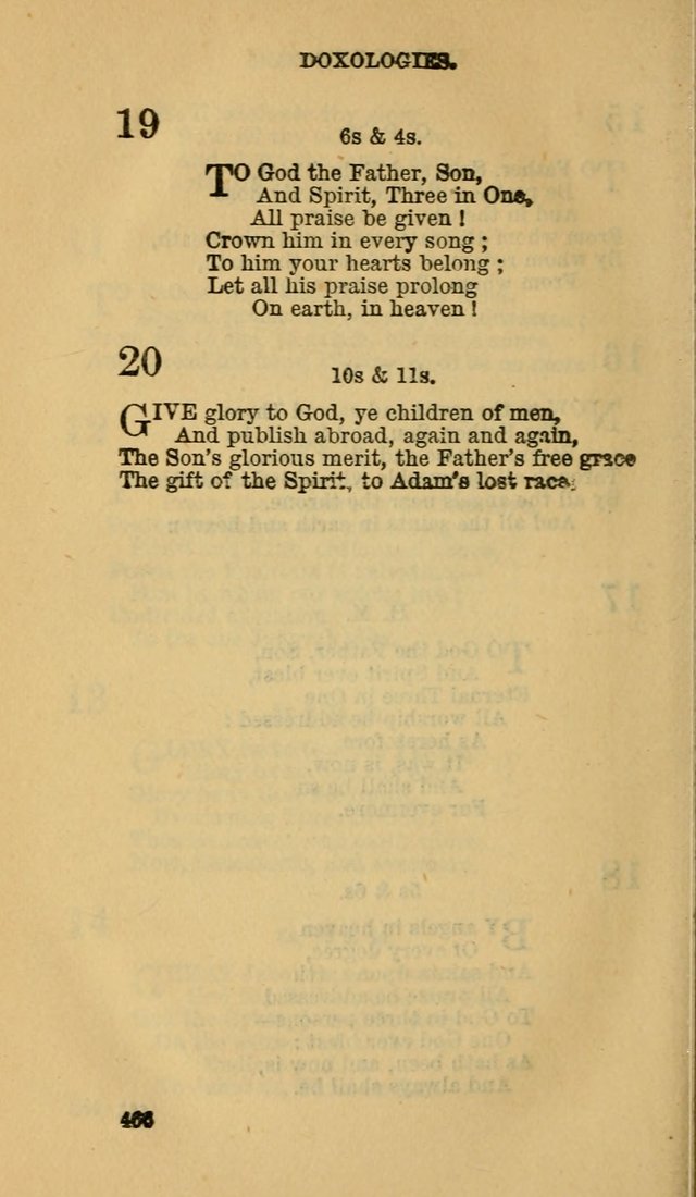 The Canadian Baptist Hymn Book page 466