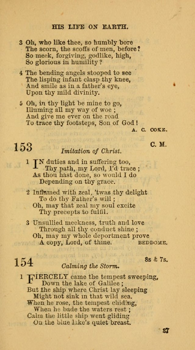 The Canadian Baptist Hymn Book page 87