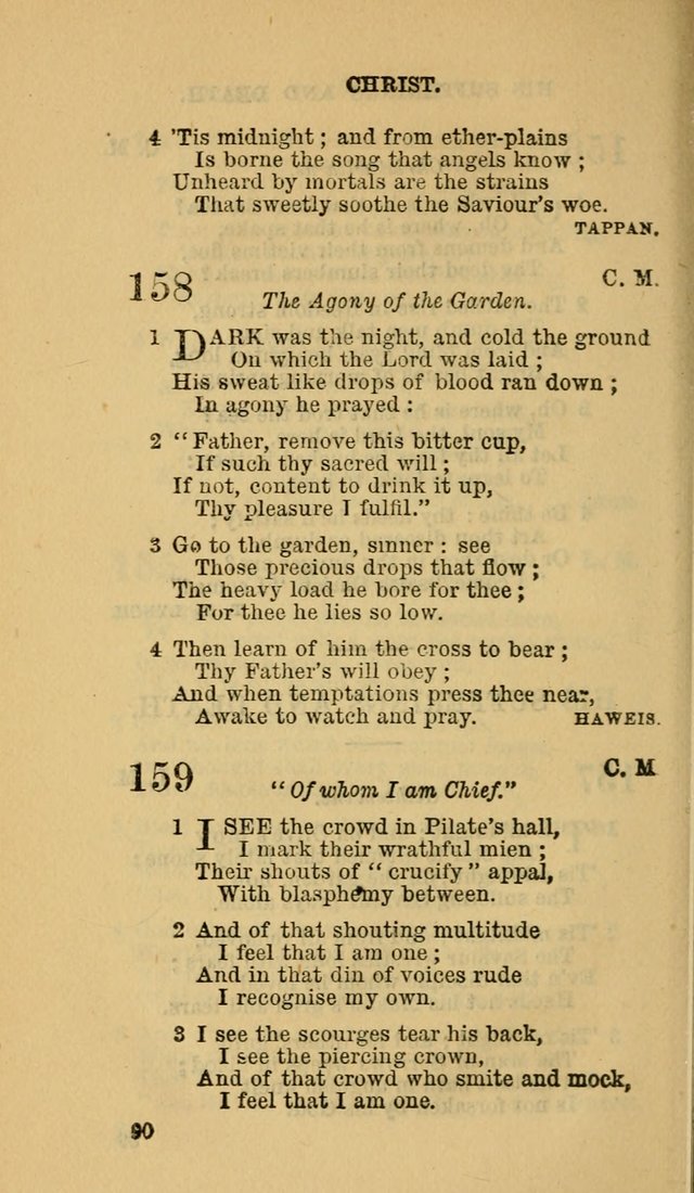 The Canadian Baptist Hymn Book page 90