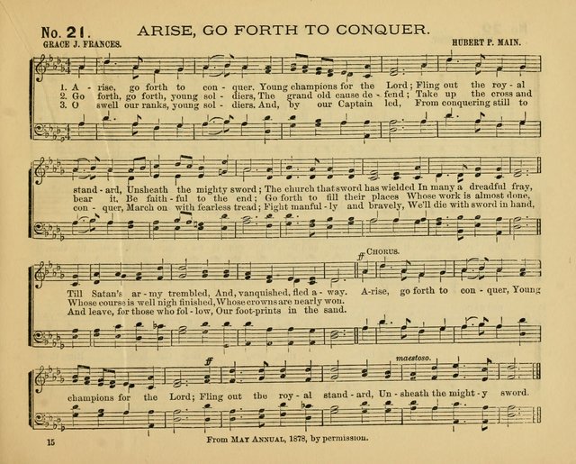 Chautauqua Carols: a collection of favorite songs suitable for all Sunday School services page 20
