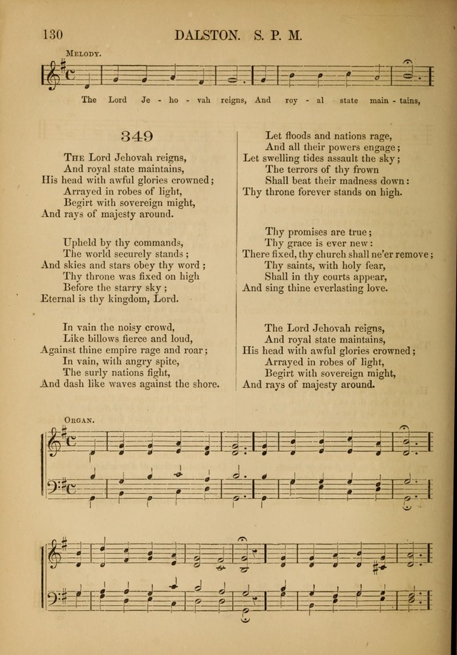 Church Choral-Book: containing tunes and hymns for congregational singing, and adapted to choirs and social worship page 130