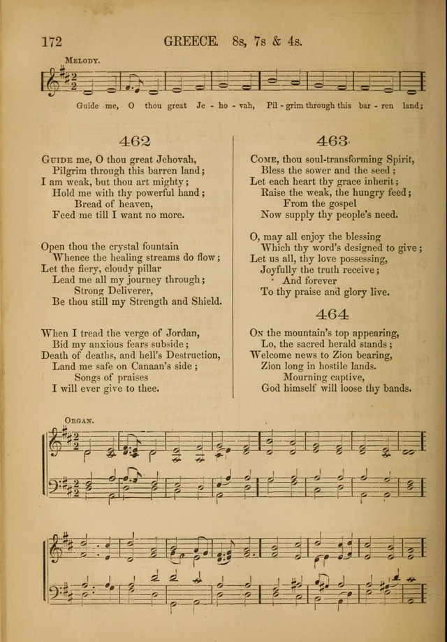 Church Choral-Book: containing tunes and hymns for congregational singing, and adapted to choirs and social worship page 172