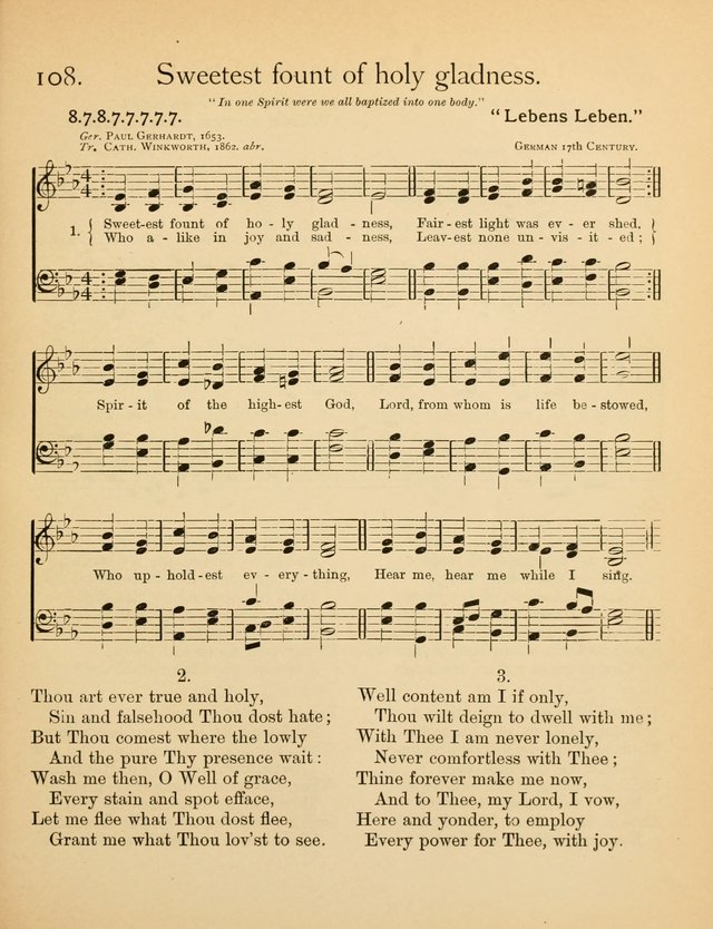 Christian Chorals: for the Chapel and Fireside page 100