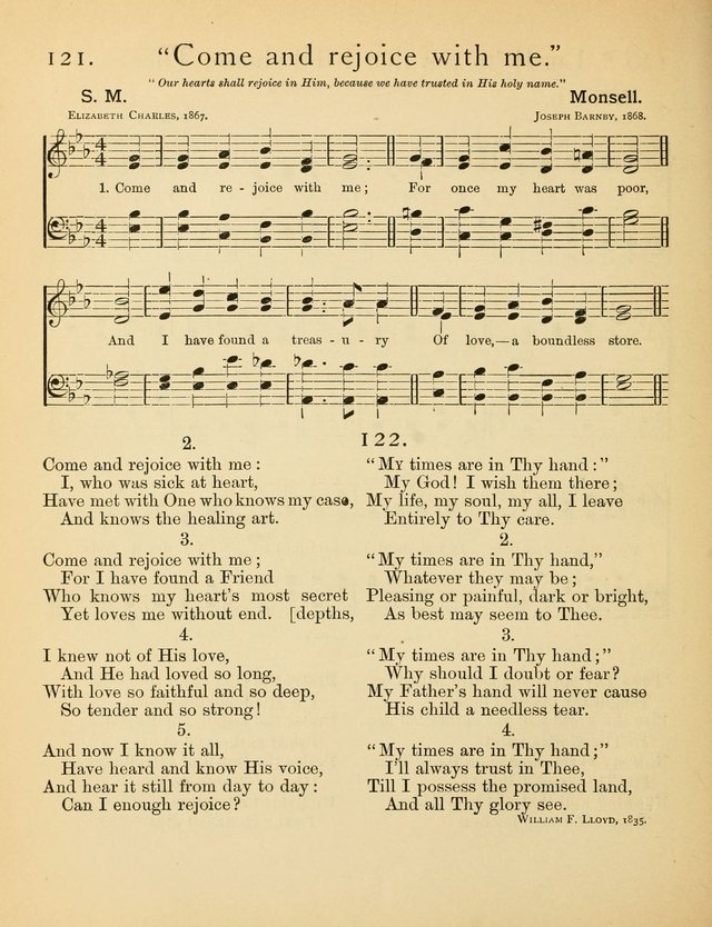 Christian Chorals: for the Chapel and Fireside page 111
