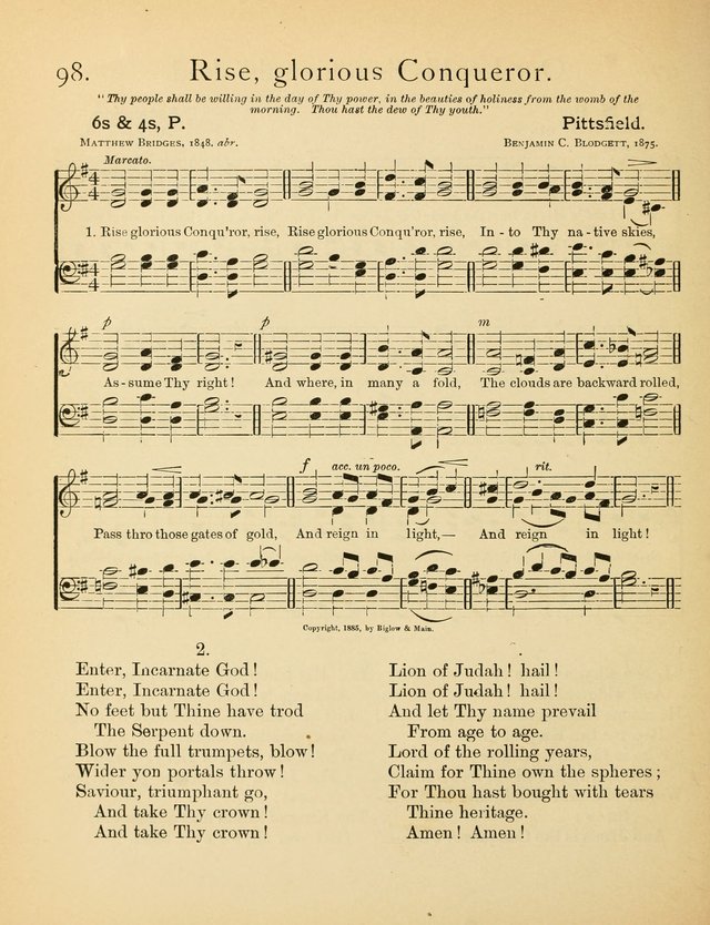 Christian Chorals: for the Chapel and Fireside page 91