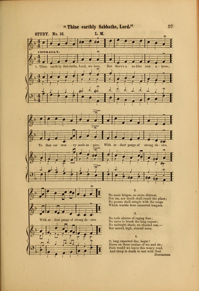 Church Chorals and Choir Studies page 57