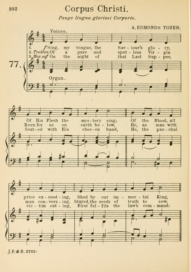 Catholic Church Hymnal with Music page 127