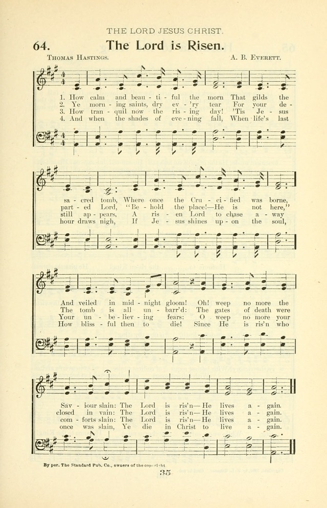 The Christian Church Hymnal page 106