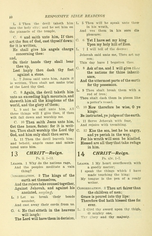The Christian Church Hymnal page 11