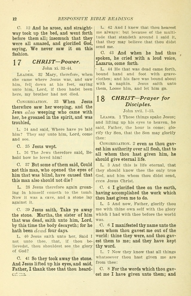 The Christian Church Hymnal page 13