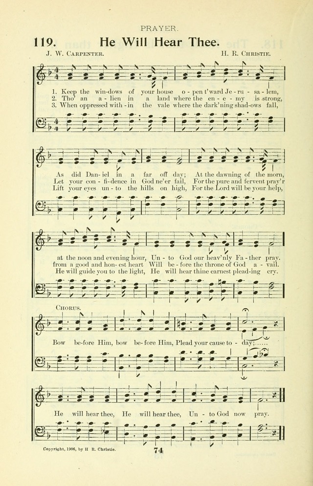 The Christian Church Hymnal page 145
