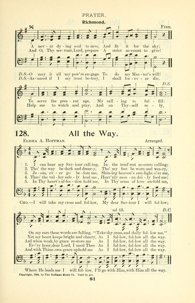The Christian Church Hymnal page 152