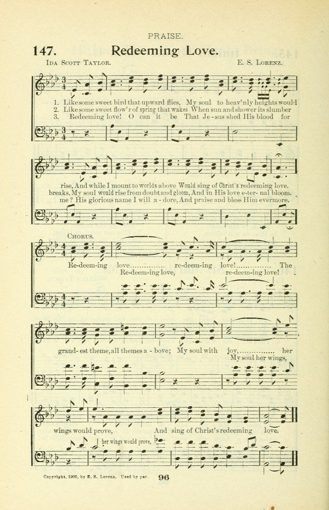 The Christian Church Hymnal page 167