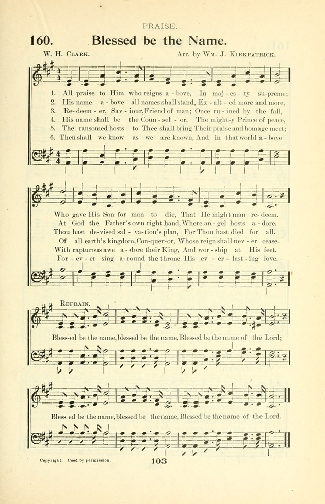 The Christian Church Hymnal page 174